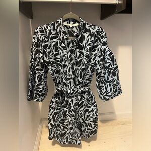 Veronica Beard Samy Printed Shirtdress, size 2